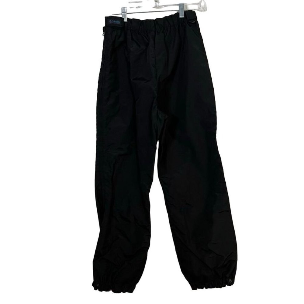 COLUMBIA Black‎ Purple Reversible Ski Pants Snowboard SIDE ZIP Women Large